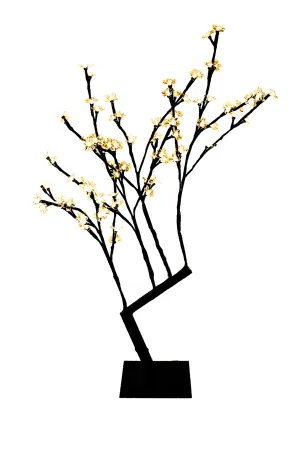 2.5' Orange LED Cherry Tree