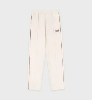 Action logo Track Pants - Milk/Cocoa