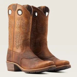 Ariat Mens 10044565 Hybrid Rough Stock Square Toe Cowboy Boots