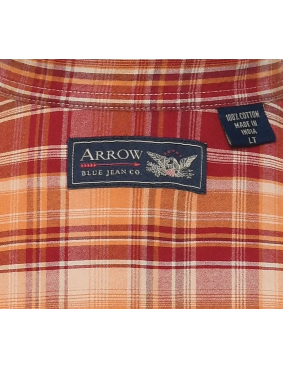 Arrow Checked Shirt - L