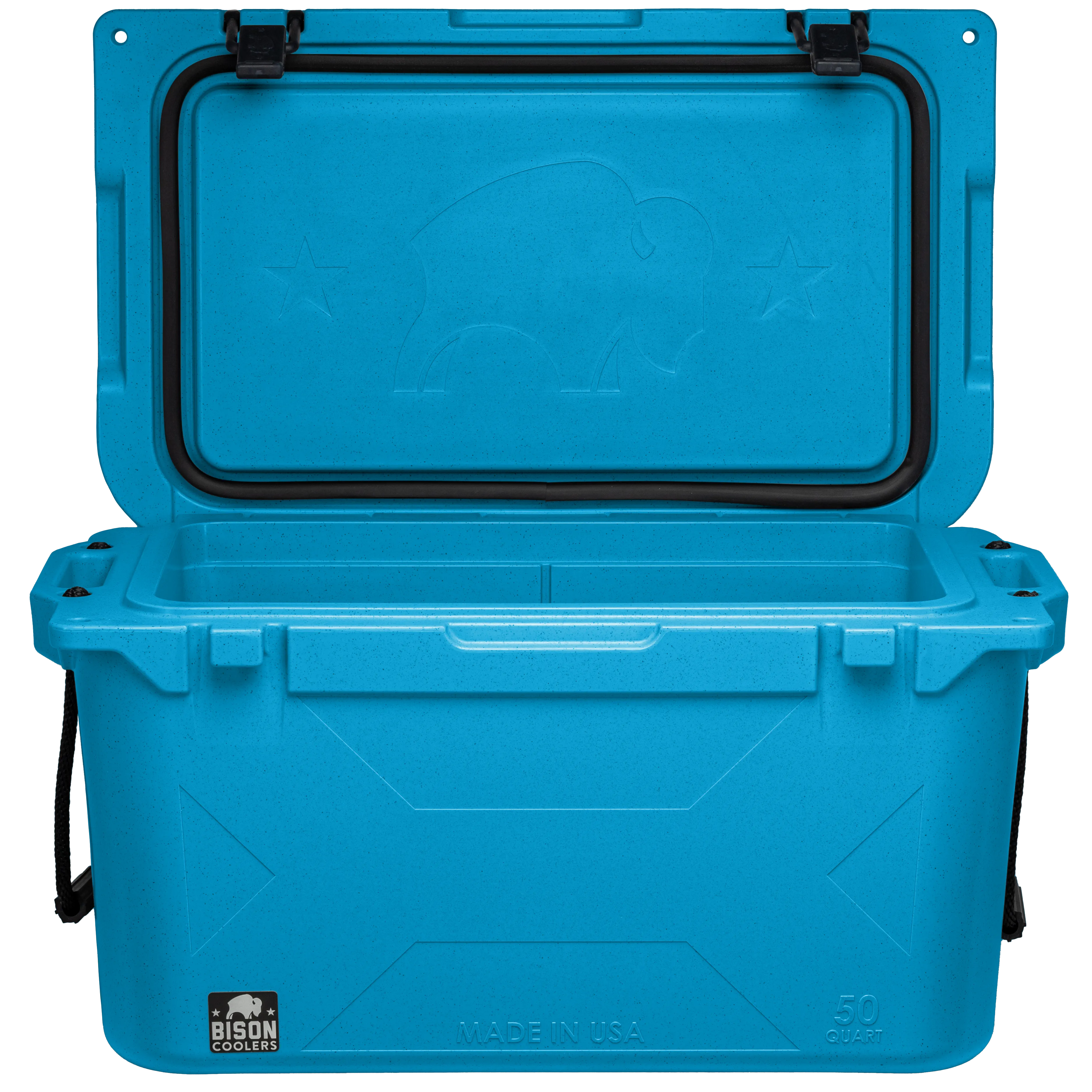 Blue 50 QT Bison Cooler