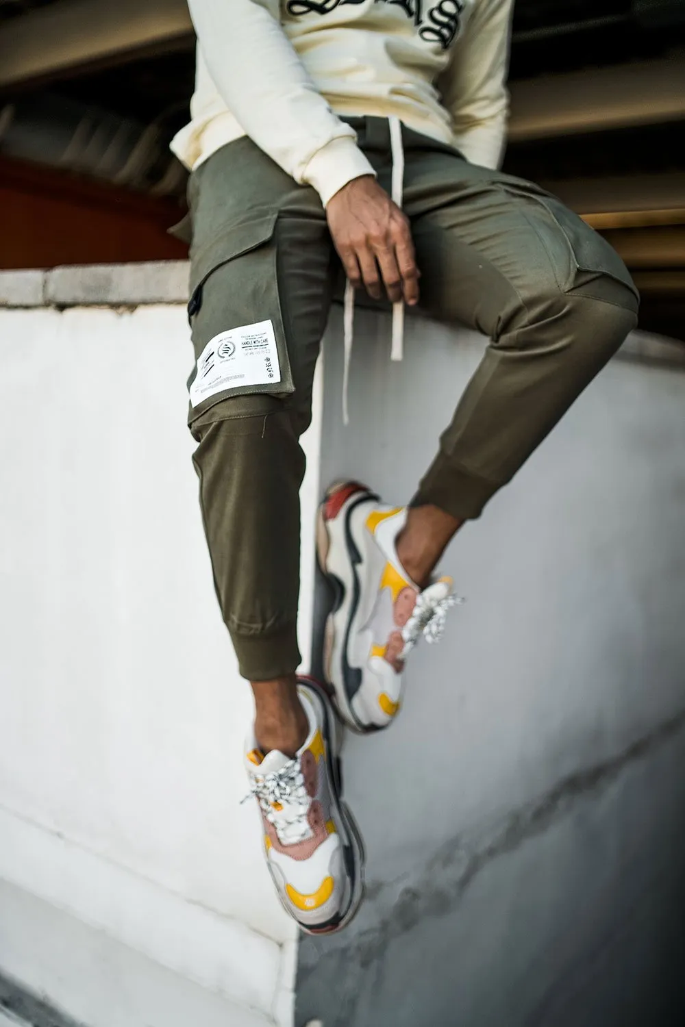 Cargo Utility Pants - Khaki