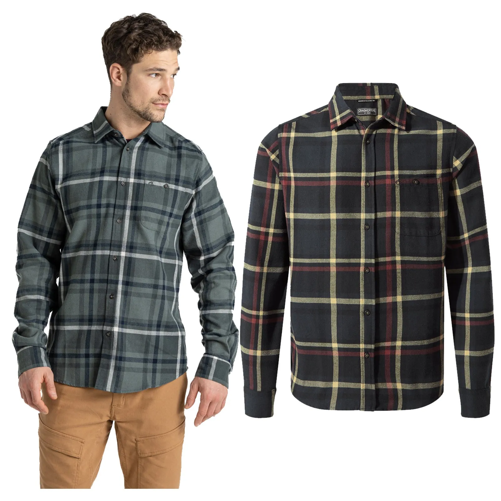 Craghoppers Mens Wald Check Shirt