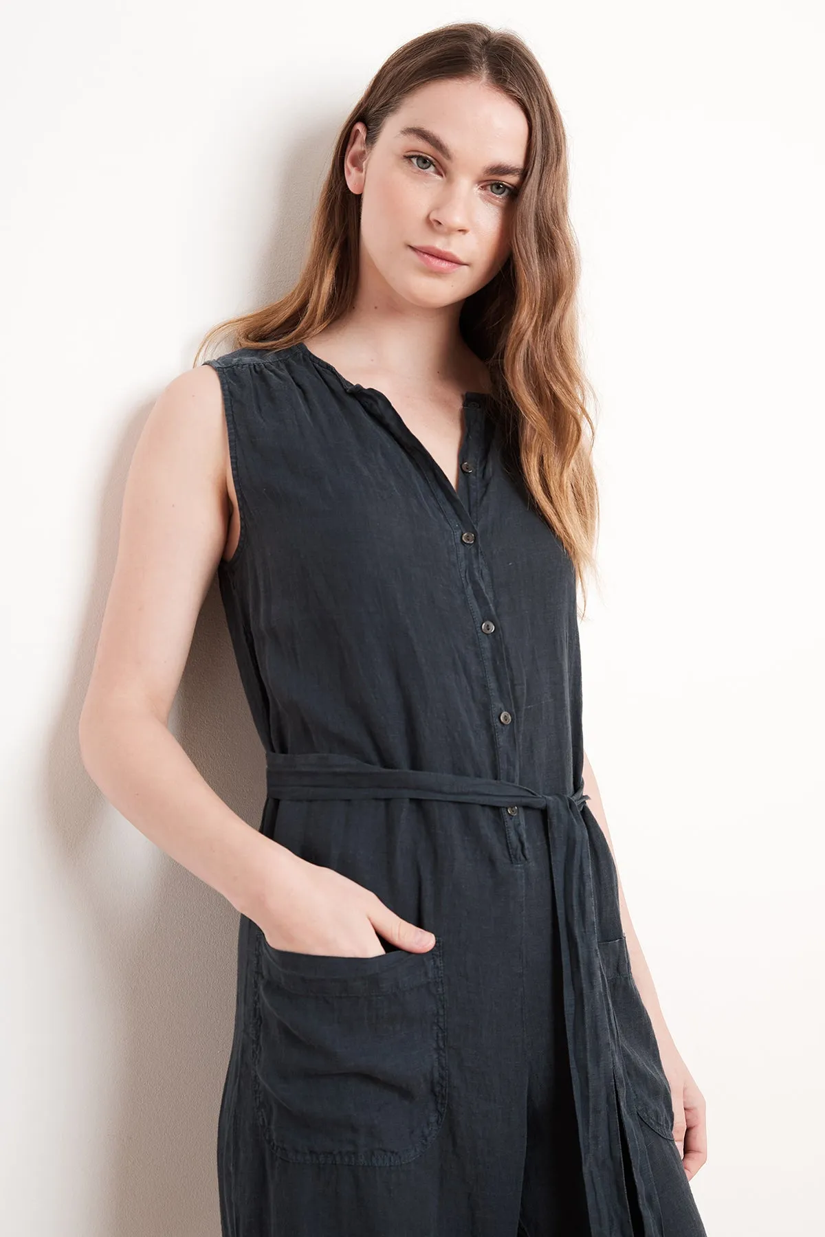 DANI LINEN JUMPSUIT