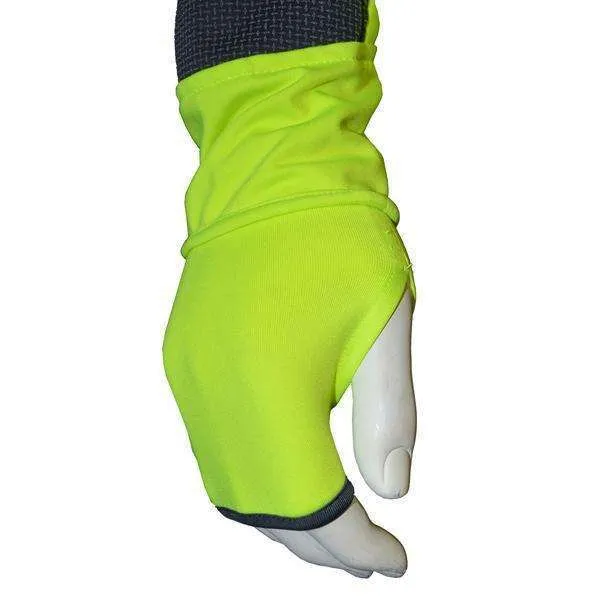 Denver Men's Reflective Softshell Jacket in Flo Lime/Graphite