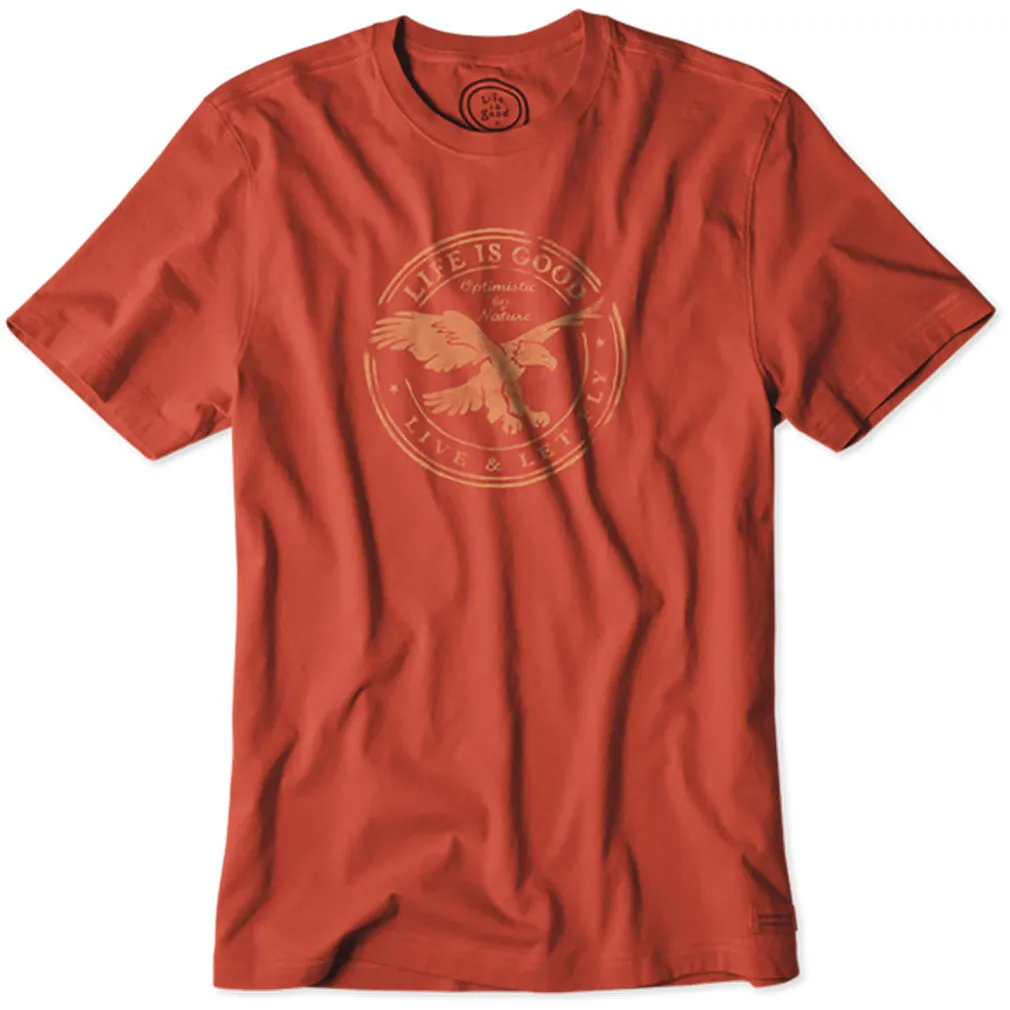 Eagle Fly Crusher T-Shirt by Life is good