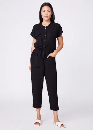 Gauze Relaxed Jumpsuit