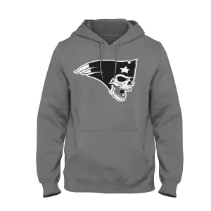 Grey Skull Hoodie