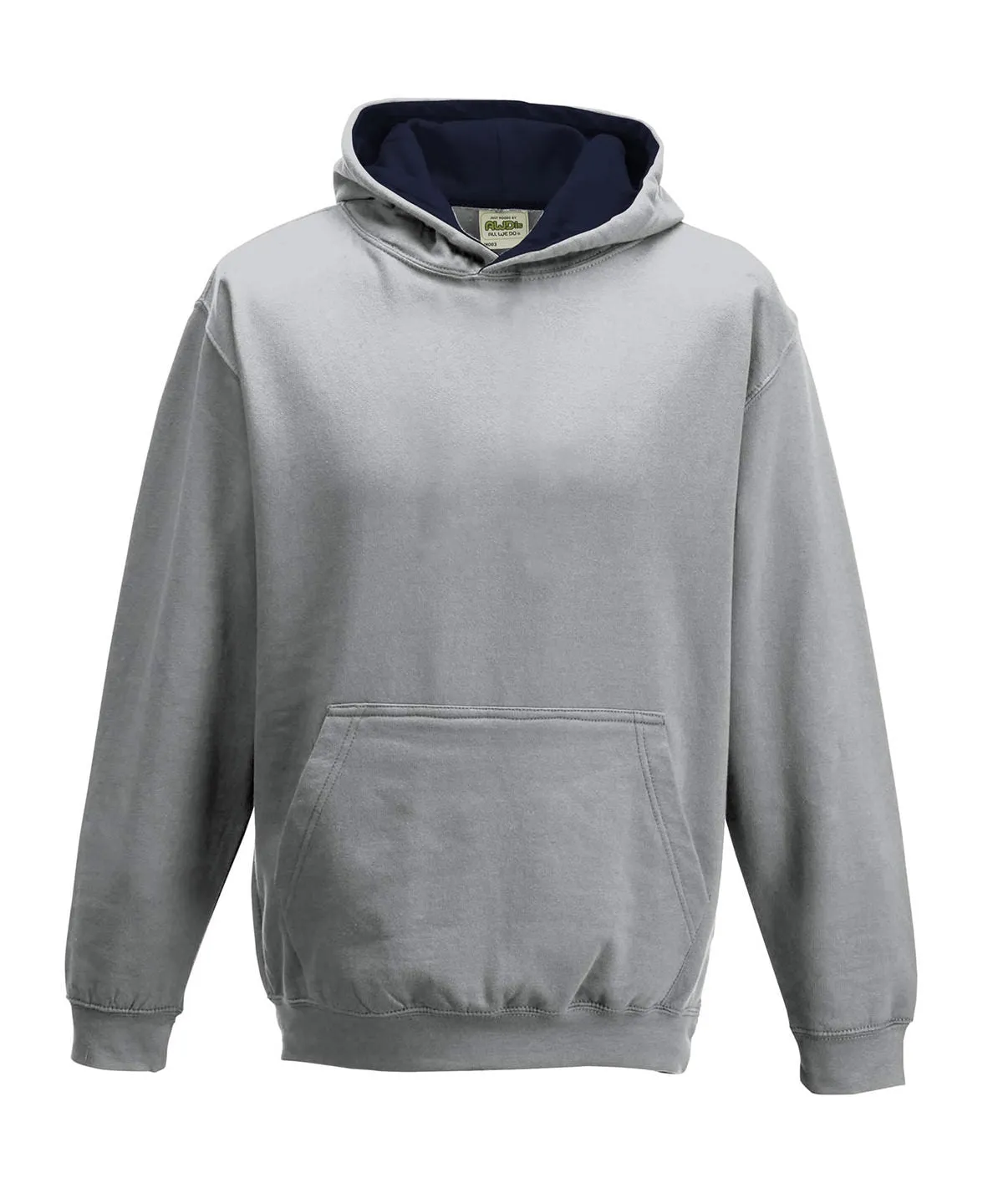 Heather Grey/French Navy - Kids varsity hoodie