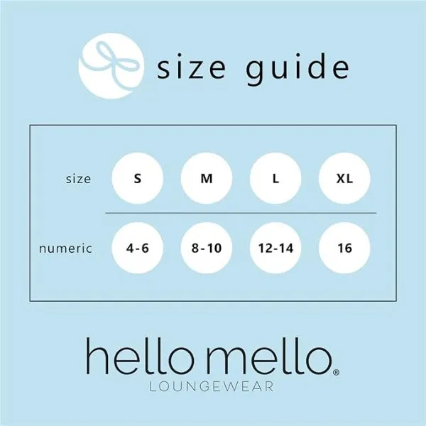 Hello Mello Cuddleblend Lounge Joggers Comfy Lightweight Pants for Women Pajama Bottoms PJ Jogger Pants