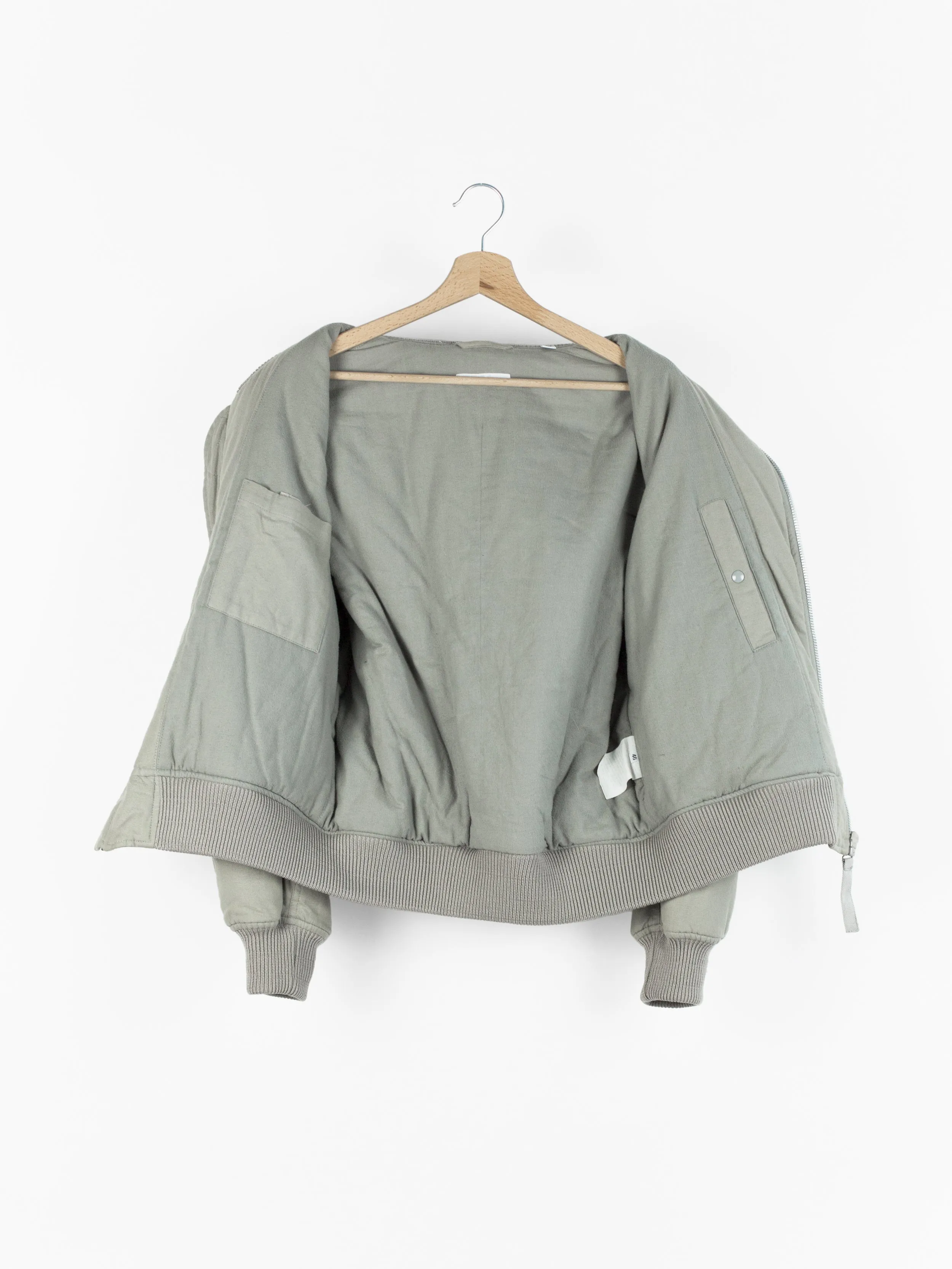 Helmut Lang AW03 Grey Ma-1 Bomber