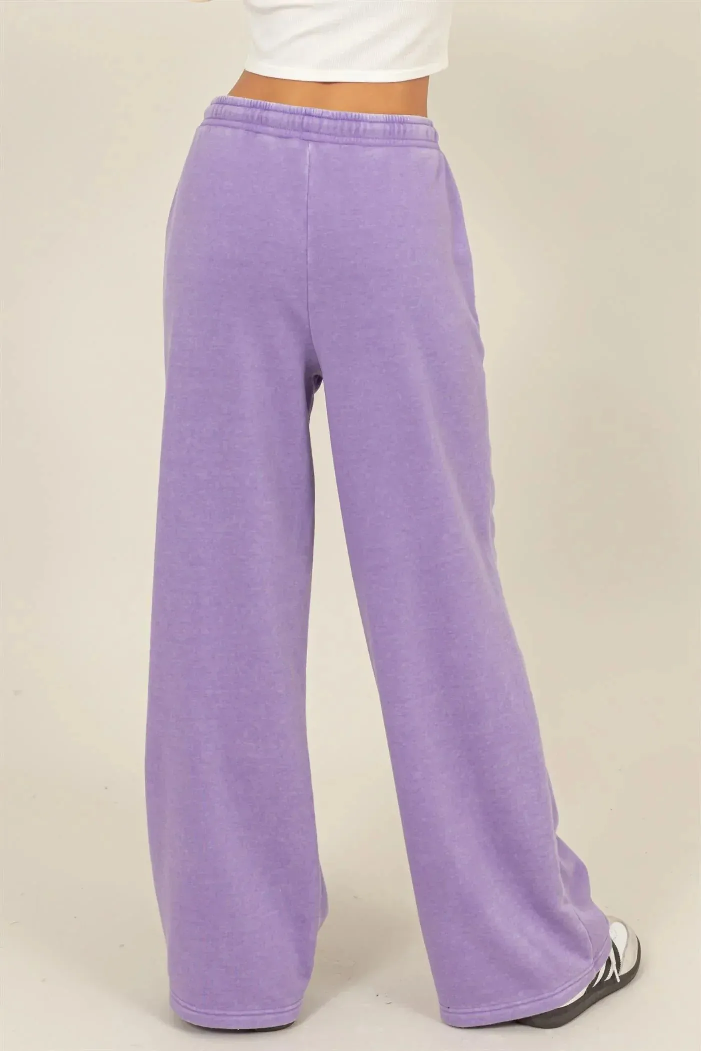 HIGH-WAIST DRAWSTRING PANTS