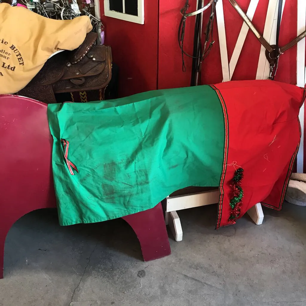 Horse team- Christmas Red/ green SET (Christmas)