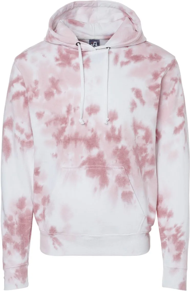 J. America Tie-Dyed Fleece Hooded Sweatshirt