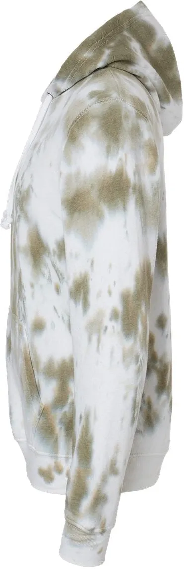 J. America Tie-Dyed Fleece Hooded Sweatshirt