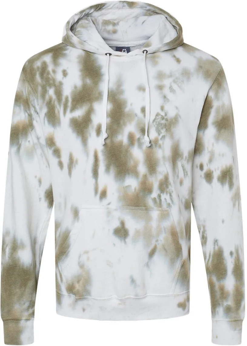 J. America Tie-Dyed Fleece Hooded Sweatshirt