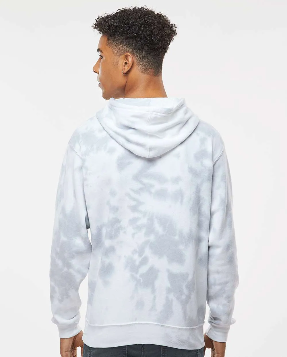 J. America Tie-Dyed Fleece Hooded Sweatshirt