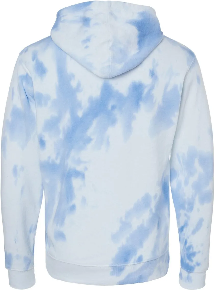 J. America Tie-Dyed Fleece Hooded Sweatshirt