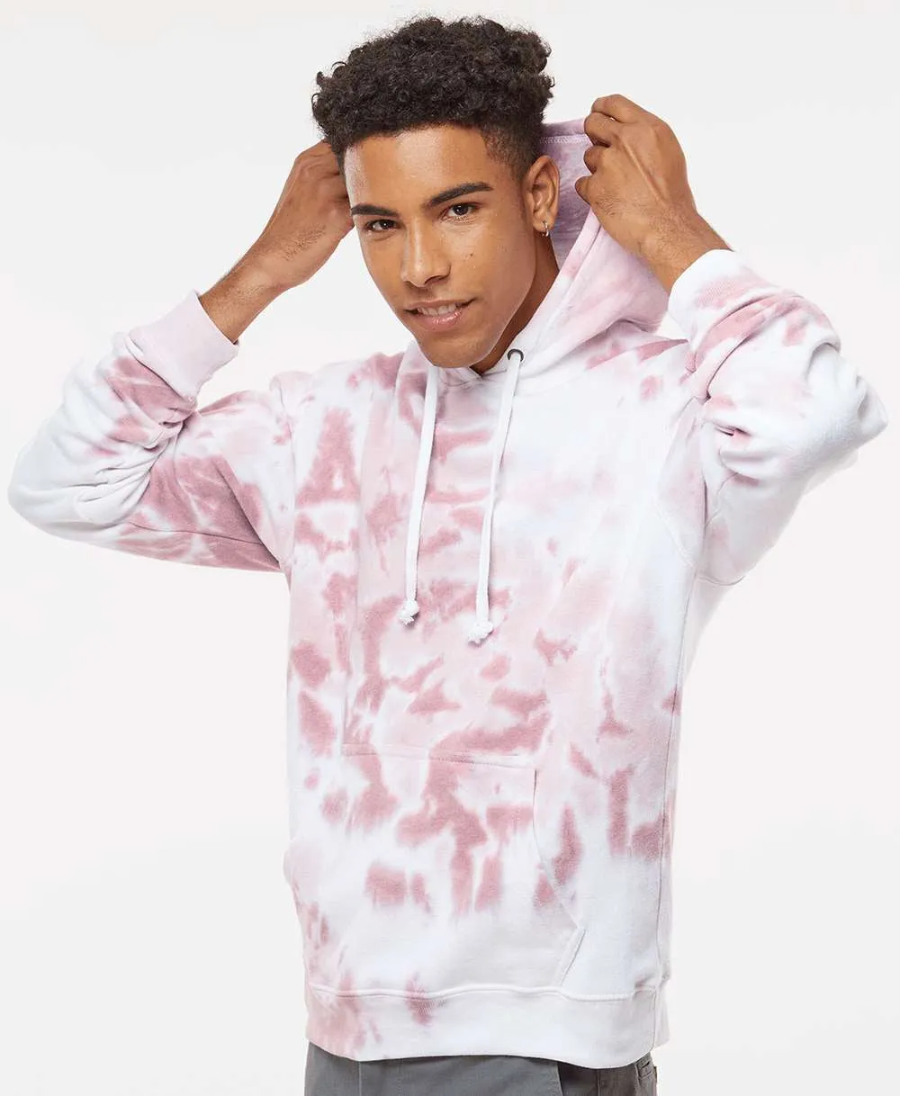 J. America Tie-Dyed Fleece Hooded Sweatshirt