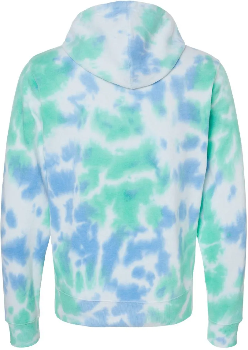 J. America Tie-Dyed Fleece Hooded Sweatshirt