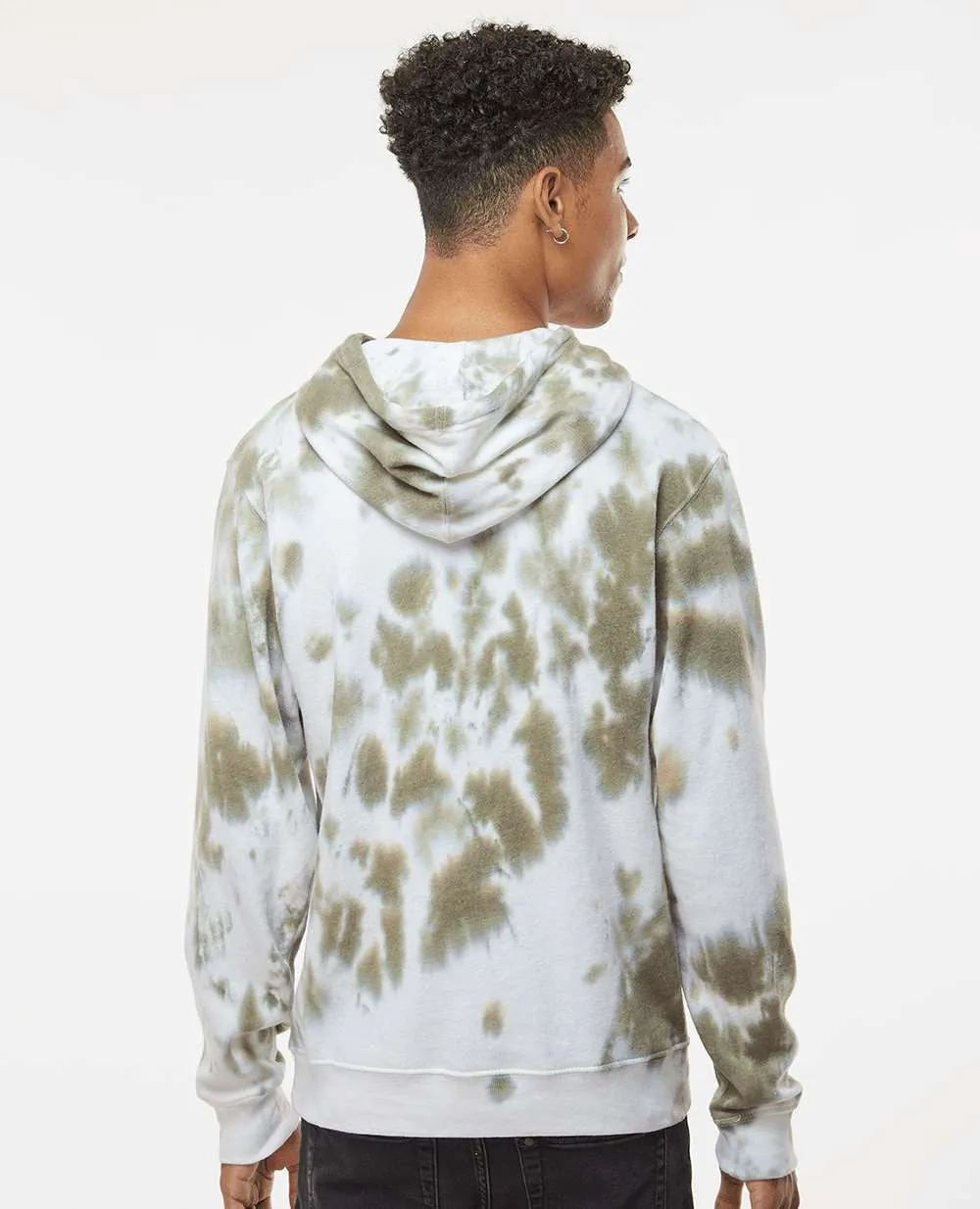 J. America Tie-Dyed Fleece Hooded Sweatshirt