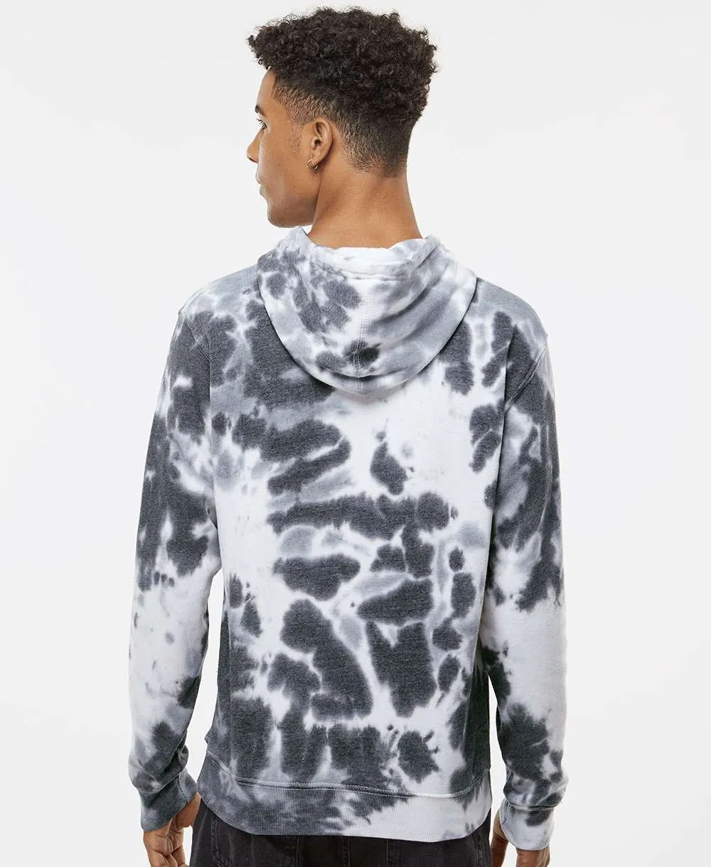 J. America Tie-Dyed Fleece Hooded Sweatshirt