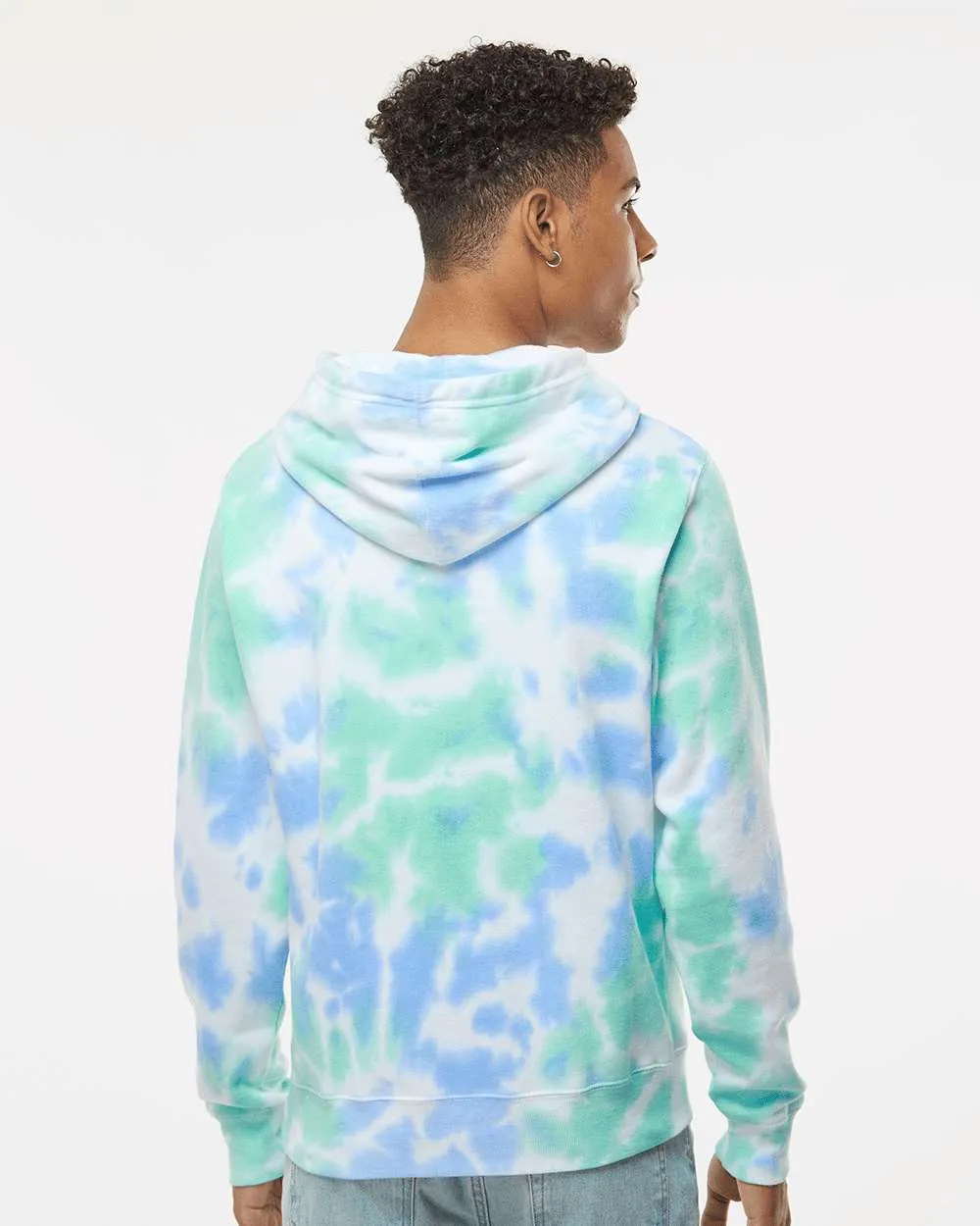 J. America Tie-Dyed Fleece Hooded Sweatshirt