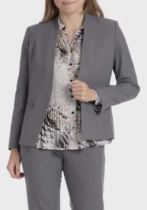 Jacket With Pockets - Grey