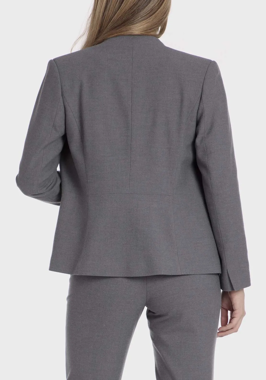 Jacket With Pockets - Grey