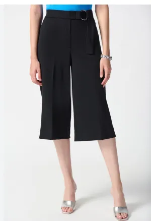 Joseph Ribkoff flared crop pant