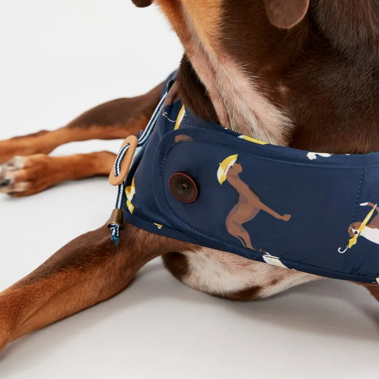 Joules Water Resistant Dog Coat - Navy