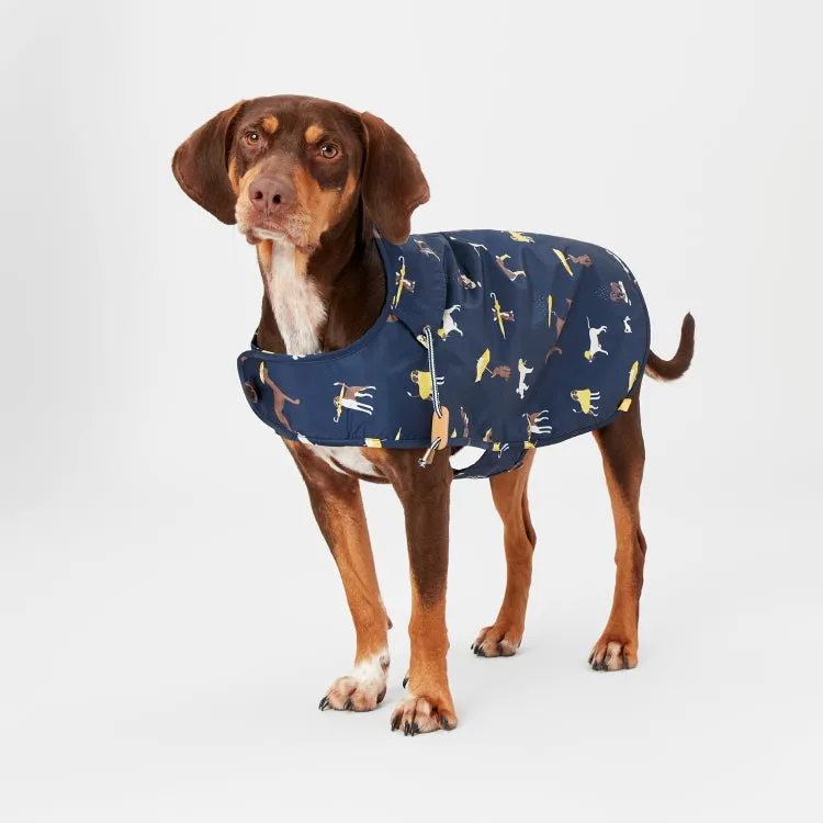 Joules Water Resistant Dog Coat - Navy