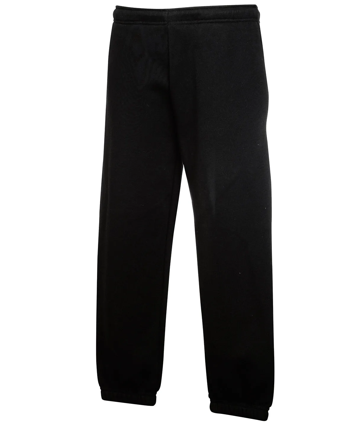 Kids classic elasticated cuff jog pants | Black