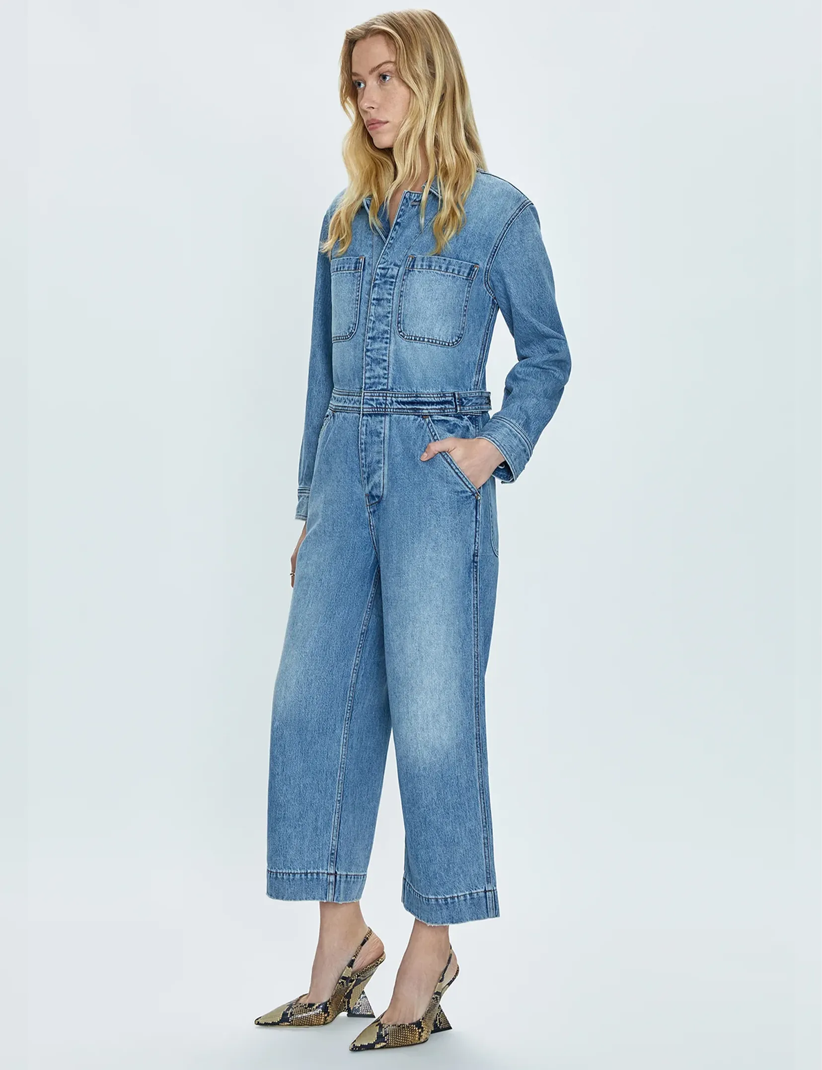 Leo Relaxed Jumpsuit, Brunswick