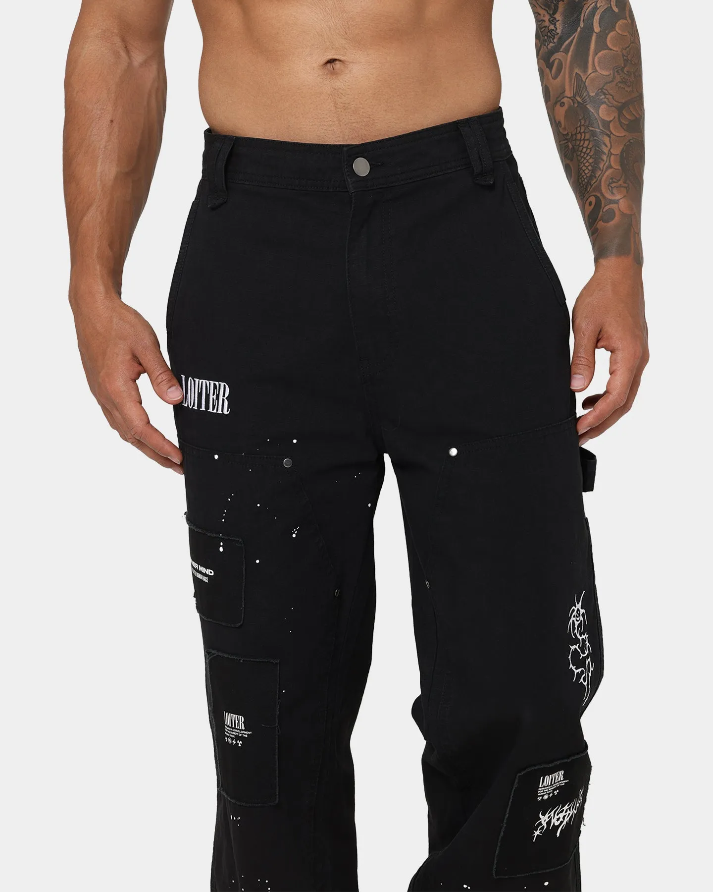 Loiter Hunter Carpenter Pants Black