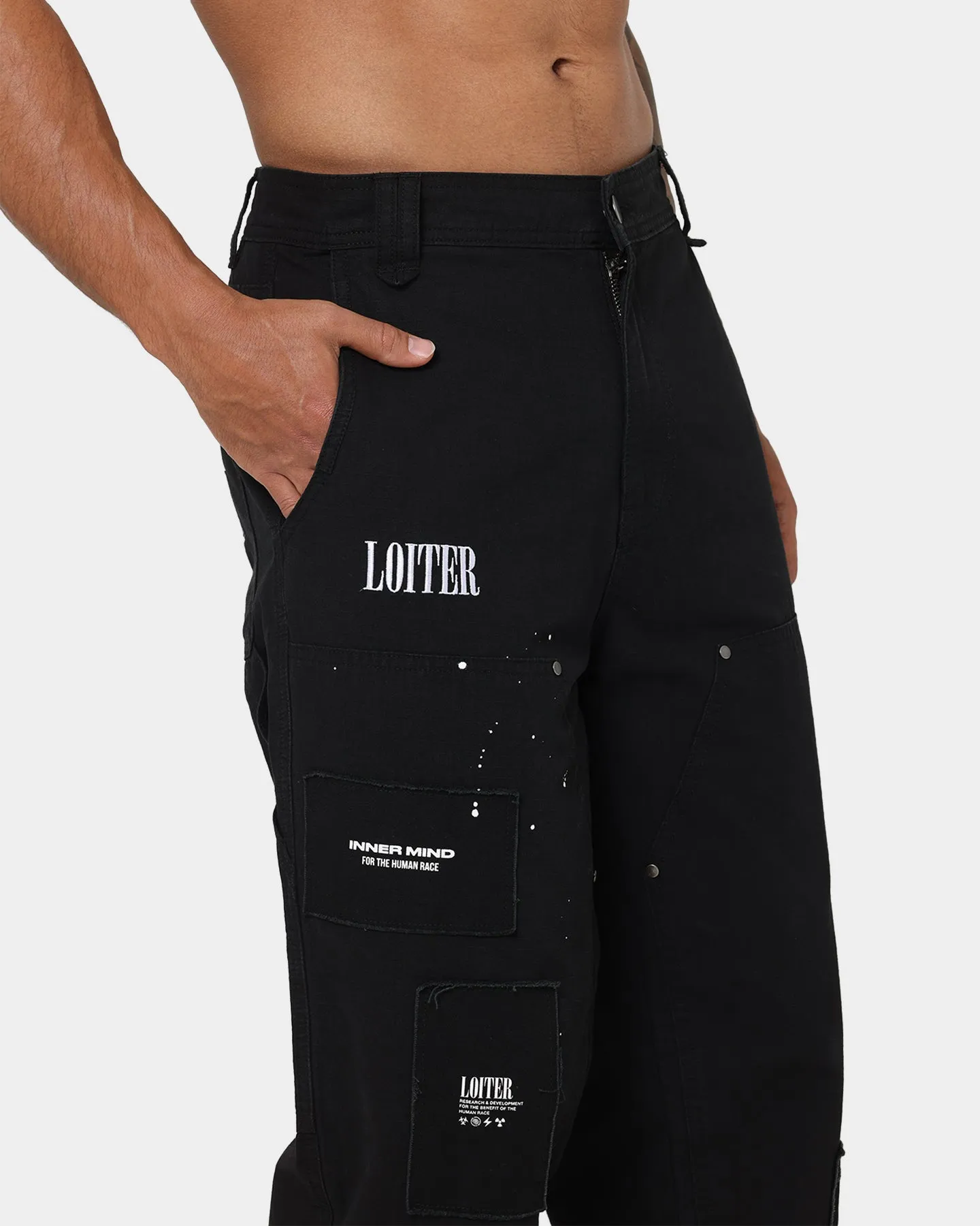 Loiter Hunter Carpenter Pants Black