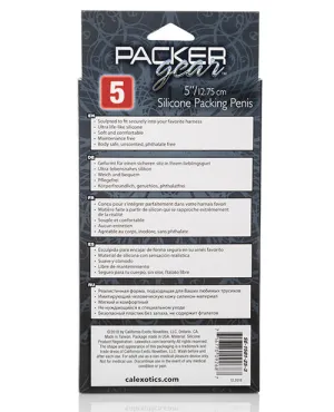 Packer Gear 5 & Silicone Packing Penis - Tan