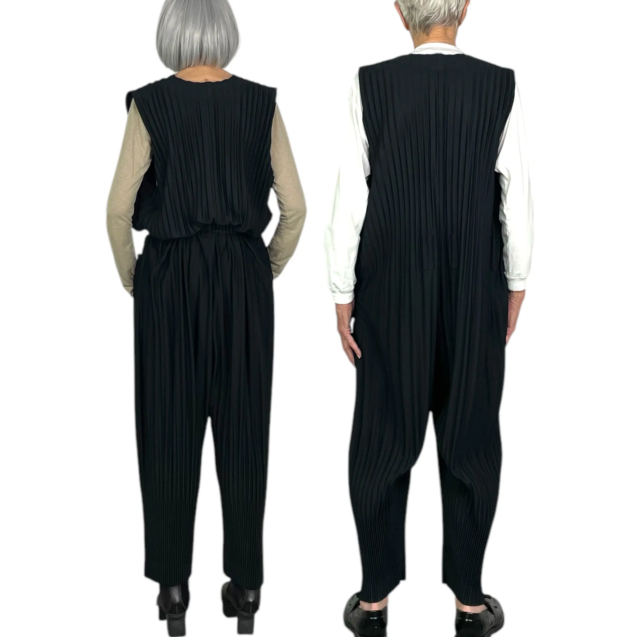 PLEATS BOTTOMS 2 JUMPSUIT