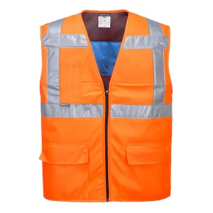 Portwest Hi-Vis Cooling Vest (CV02ORR)