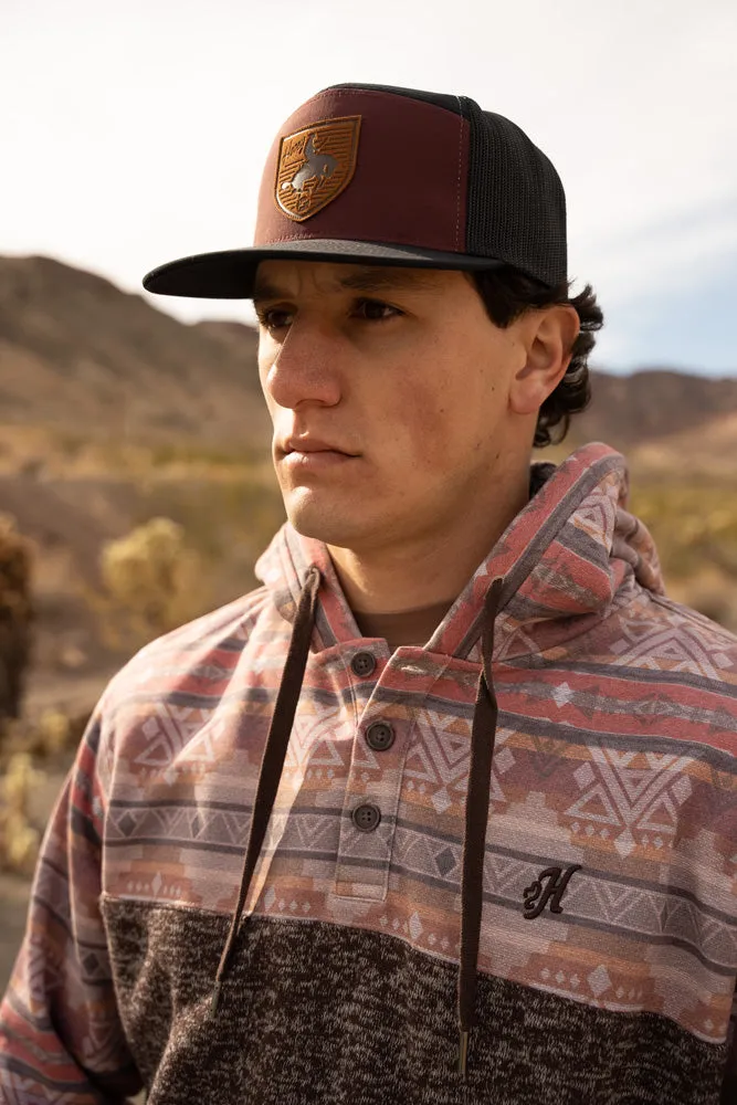 "Jimmy" Rust w/Aztec Hoody