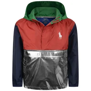 Ralph Lauren Boys Sweater - Ripstop Pullover Jacket