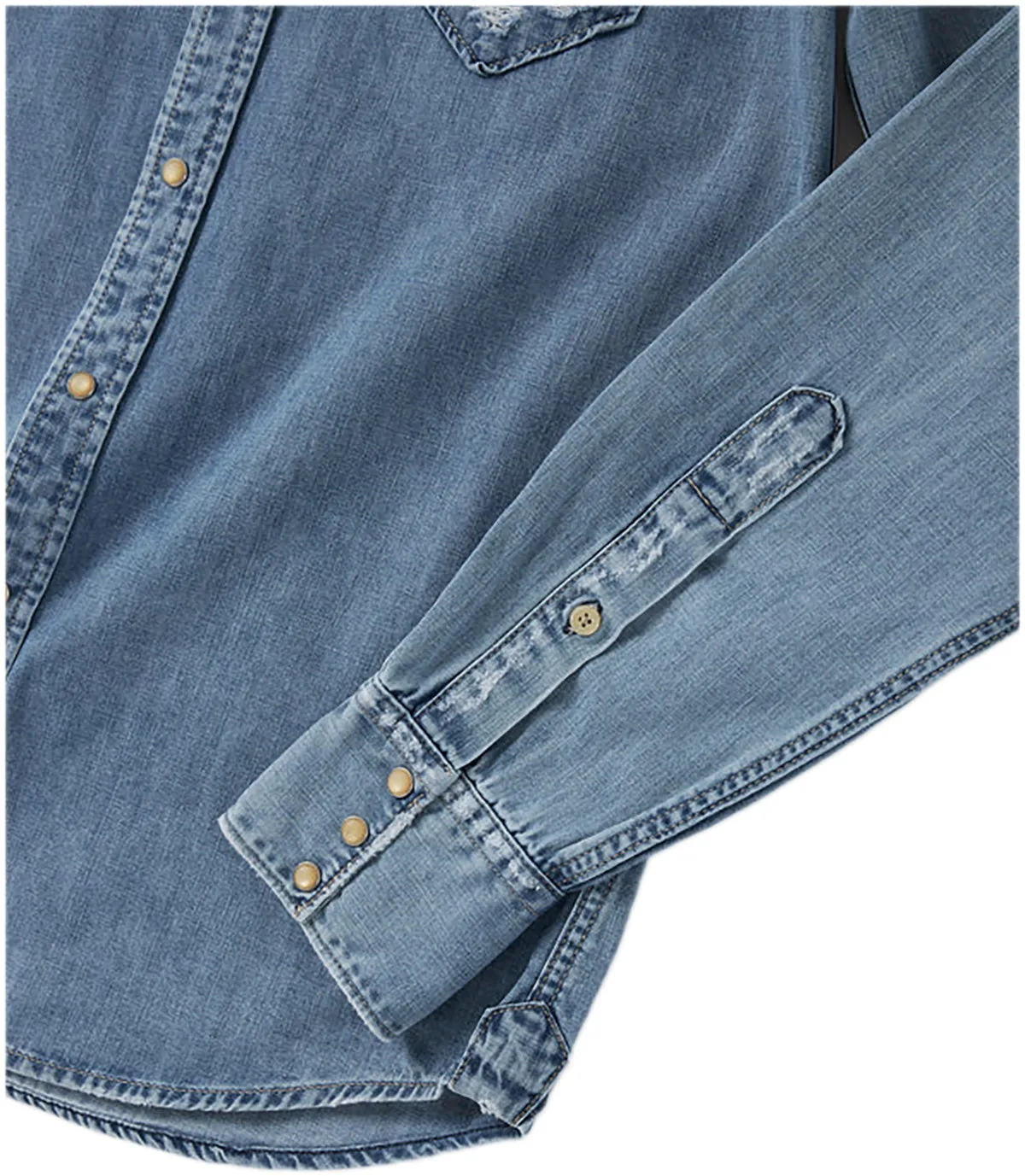 Replay Denim ShirtM4981.000 In Light Blue For Men