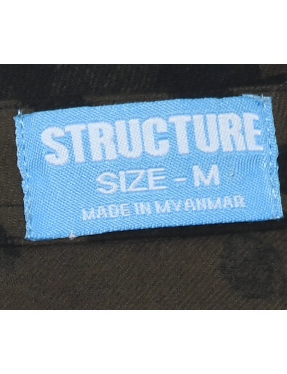 Structure Y2K Military Shirt - M