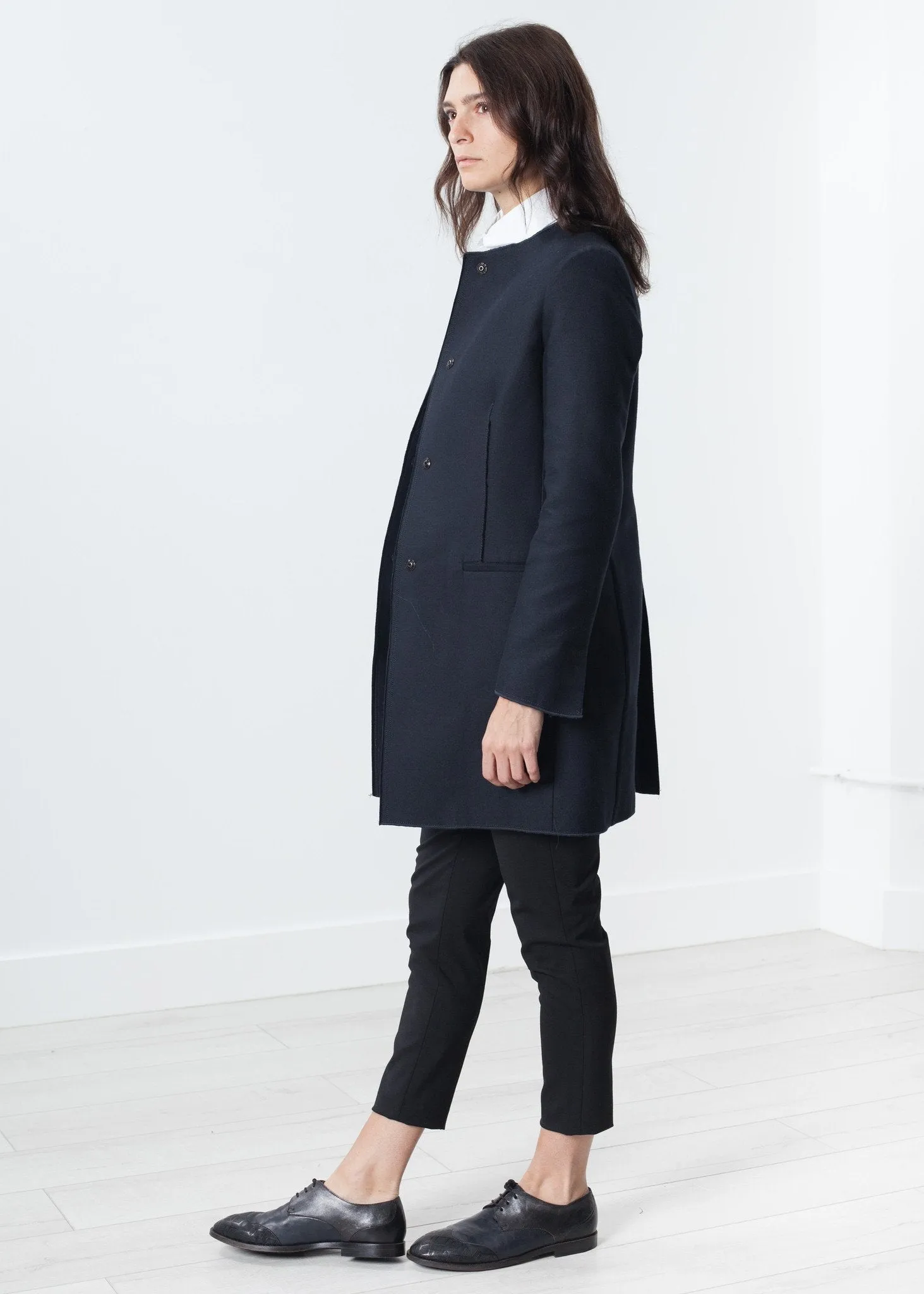 Tessuto Jacket in Navy