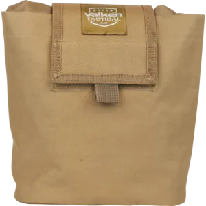 Valken V-Tac Molle Folding Dump Pouch - Tan