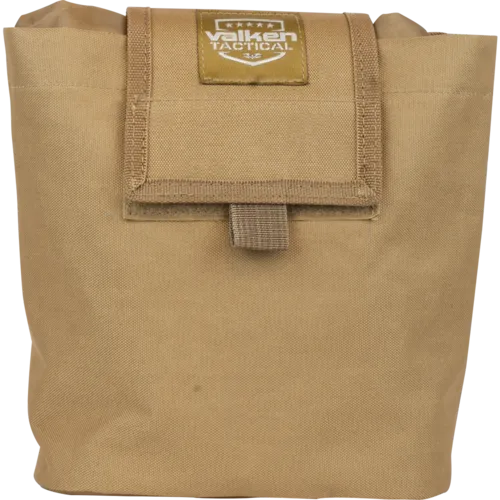 Valken V-Tac Molle Folding Dump Pouch - Tan