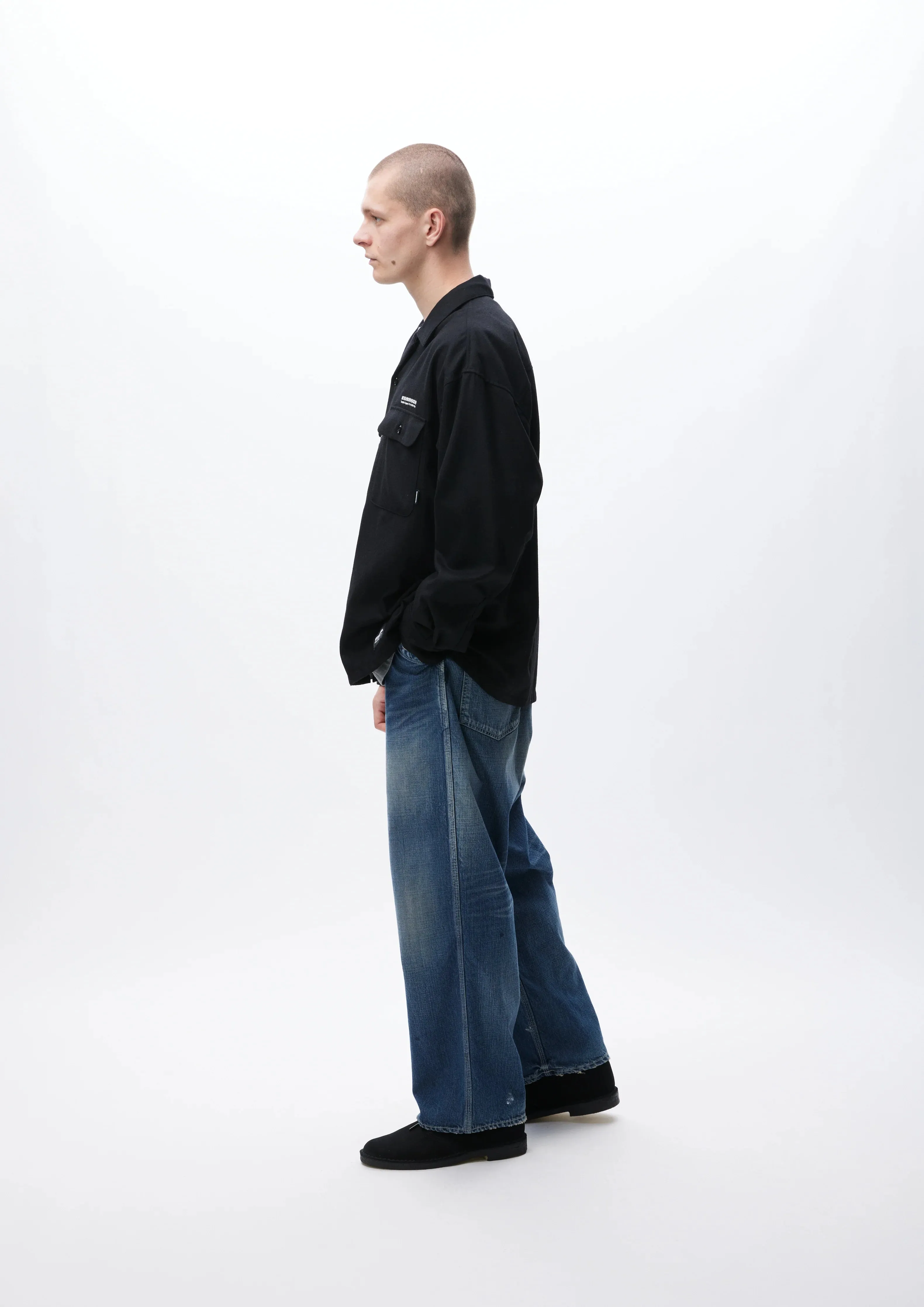 WASHED UTILITY PANTS