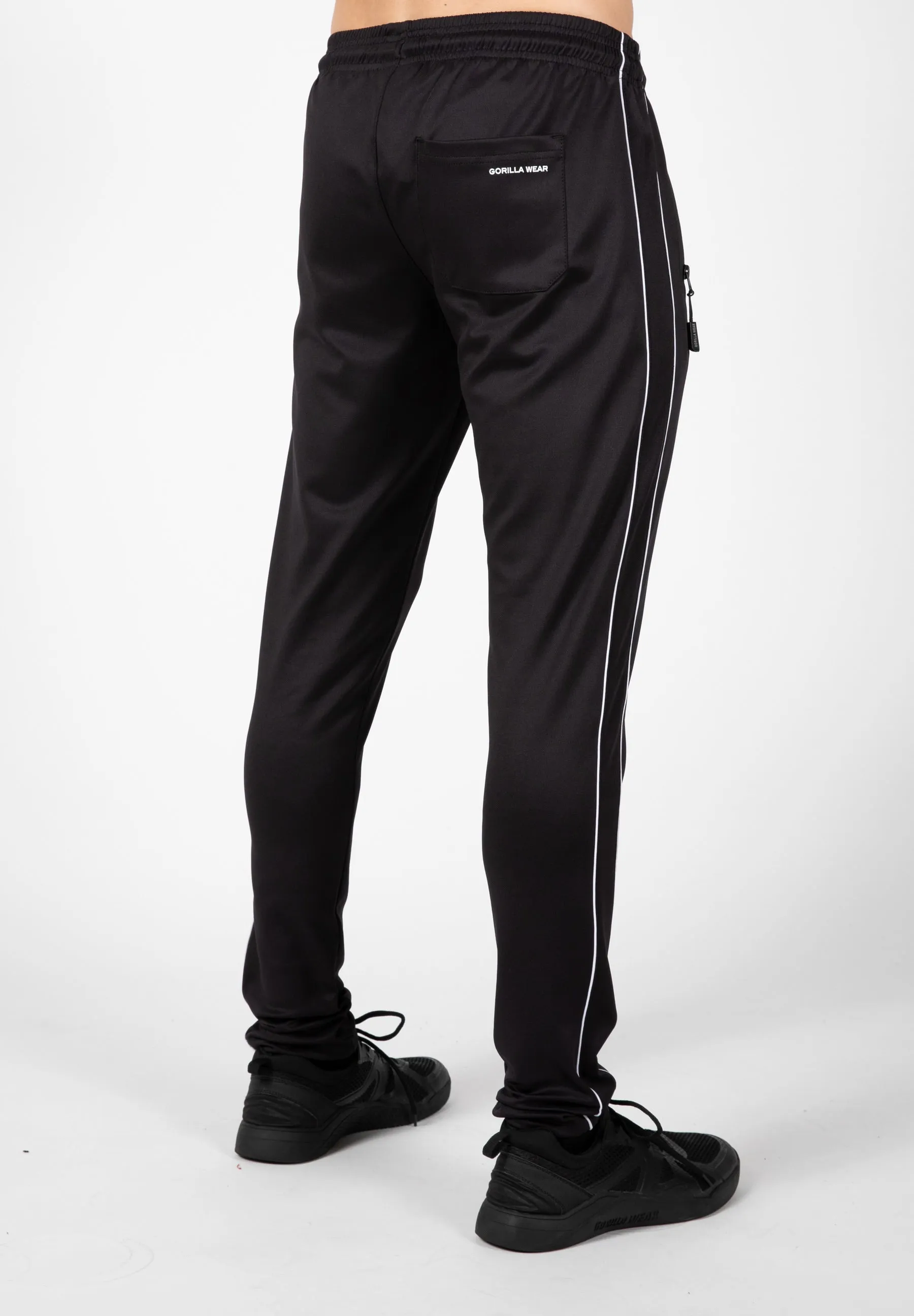 Wenden Track Pants - Black/White