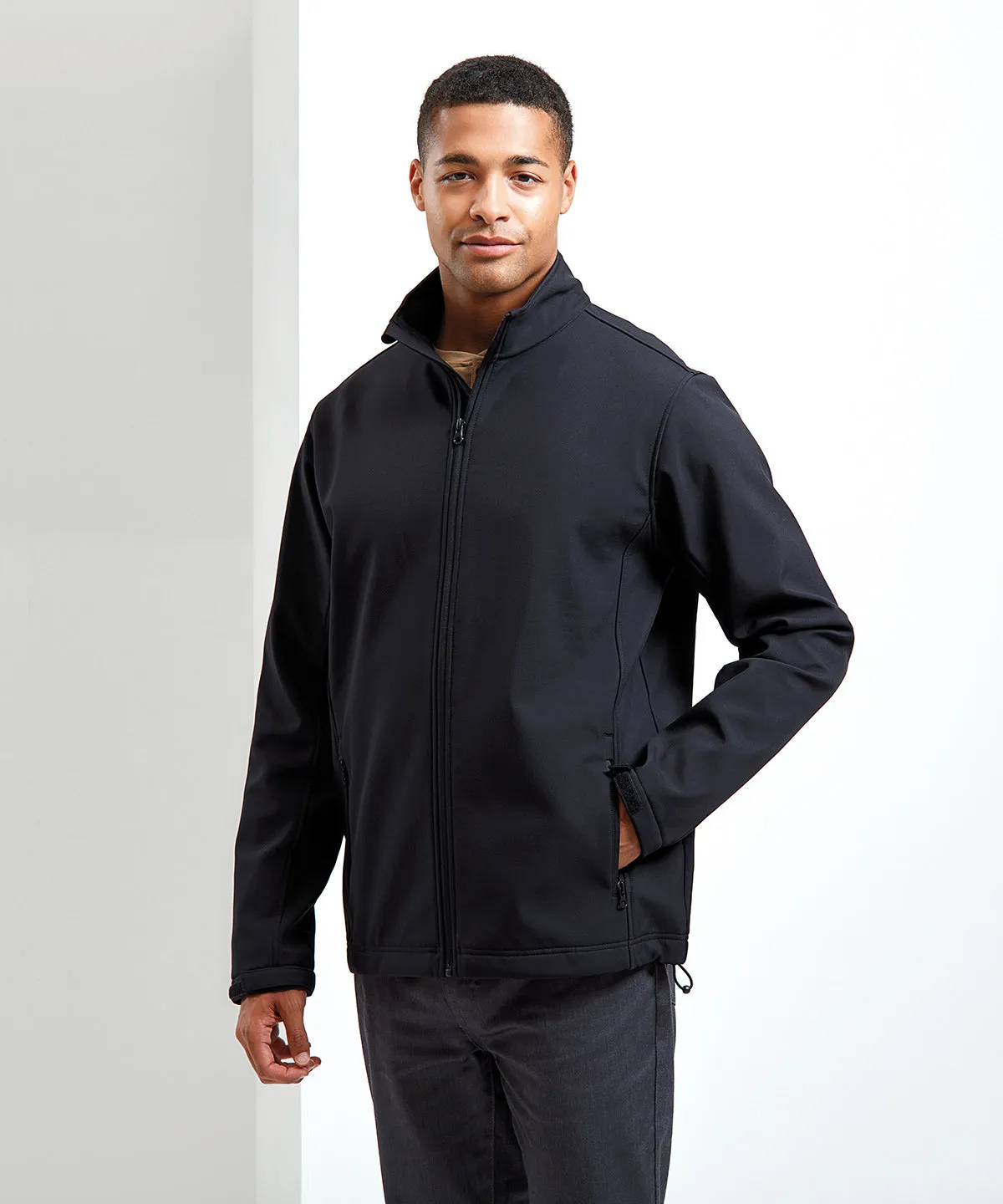 Windchecker® printable and recycled softshell jacket | Navy