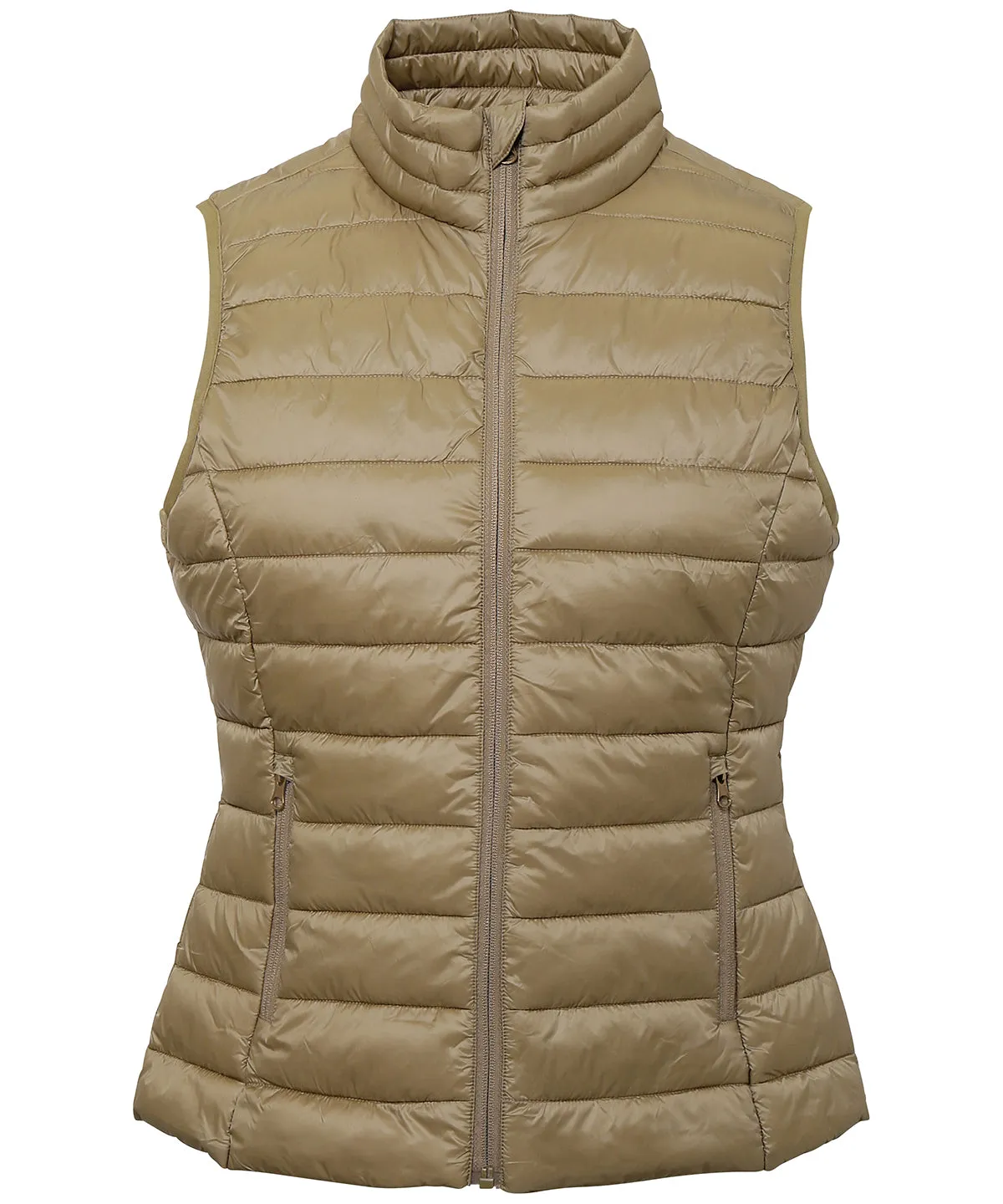 Womens terrain padded gilet | Khaki